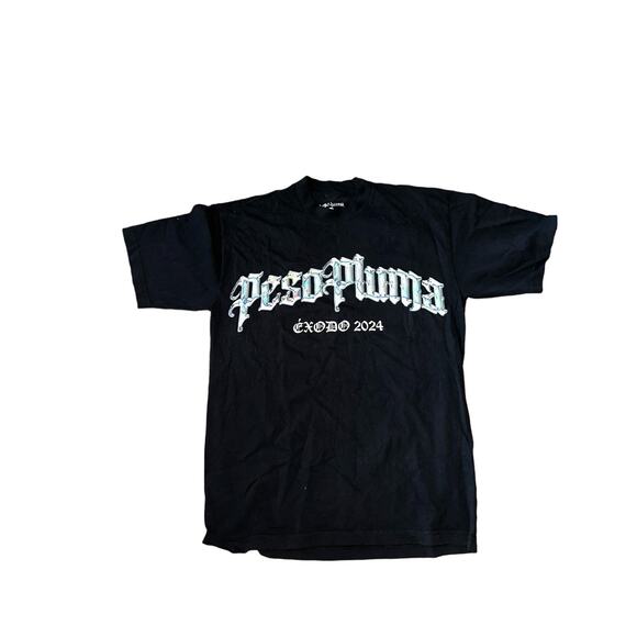 La Doble P - Peso Pluma Exodo Tour Shirt - Picture 1 of 3